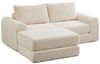 REDOM Schlafsofa Modulares Cord-Sofa-Bett 2-in-1, mit herausnehmbarer Fußstütze 1 Teile Bild 2