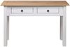 vidaXL Konsolentisch Weiß 110x40x72 cm Kiefernholz Panama 282681 Bild 5