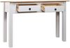 vidaXL Konsolentisch Weiß 110x40x72 cm Kiefernholz Panama 282681 Bild 3