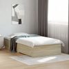 vidaXL Bettgestell mit Schubladen Sonoma-Eiche 90x200cm Holzwerkstoff 3280428 Bild 3