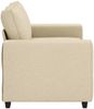 vidaXL 2-Sitzer-Sofa Creme 160x77x82 cm Stoff 4105163 Bild 5