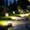2er Set LED Solarlampe, Erdspieß, Kunststoff rauch, H 60 cm Bild 3