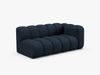 Micadoni Modulares Sofa Lupine 3-Sitzer Rechts Boucle Baloo Dunkelblau Bild 2