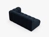 Micadoni Modulares Sofa Lupine 3-Sitzer Rechts Boucle Baloo Dunkelblau Bild 3