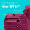 Lumaland Sitzsack-Sofa Modular 54x81x70cm weinrot Mittelteil Bild 5