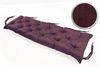 sunnypillow Bankauflage Bankauflage Stuhlkissen viele Farben und Größen zur Auswahl, 110 x 40 cm violett Bild 4