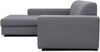 AX LIVING Sofa grau Milianni Wohnlandschaft L Form 260 cm L Bild 3