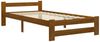 vidaXL Bettgestell Honigbraun Massivholz Kiefer 100x200 cm [322006] Bild 2