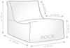 Sitting Point Sitzsack Korfu Rock grau outdoorgeeignet Bild 3