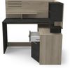 Eckschreibtisch >MALICIA< in Kronberg Eiche - 121,5x119,6x116,2cm (BxHxT) Bild 5