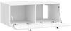 vidaXL Wandmontierter TV-Schrank Hochglanz Weiß 78,5 x 41 x 30 cm 898179 Bild 3