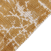 Teppich Viskose orange 140 x 200 cm abstraktes Muster Kurzflor HANLI Bild 5