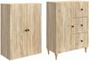 vidaXL Schrankset 2 pcs 66 x 34,5 x 90 cm Holzwerkstoff 3416477 Bild 3