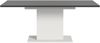 Kulissen-Esstisch >Motion< ausziehbar 190cm, Grau / Weiß - 150/190x76x90cm (BxHxT) Bild 5