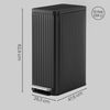 SONGMICS Mülleimer Küche 50 L, Tretmülleimer mit Softclose-Deckel, herausnehmbarer Inneneimer, Stahl, 15 Müllbeutel, schwarz Bild 5