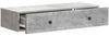 vidaXL Wandmontierter Beistelltisch Betongrau 87,5 x 34,5 x 17 cm 897988 Bild 3