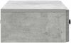 vidaXL Wandmontierter Beistelltisch Betongrau 87,5 x 34,5 x 17 cm 897988 Bild 5