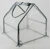 BURI Mini Frühbeet Pflanzenhaus mit Metallgestell, Abdeckung robust, wetterfest, PE-Gewebe, 60x60x60cm Bild 2