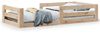 vidaXL Massivholzbett ohne Matratze 70x140 cm Kiefernholz 855687 Bild 2