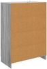 vidaXL Sideboard Graues Sonoma 66 x 34,5 x 92 cm Holzwerkstoff 895821 Bild 5