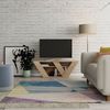 Decortie TV-Schrank Pipralla Moderner TV-Ständer Multimedia Mit Einlegeböden, 110 x 30 x 40 cm Bild 2