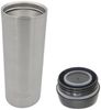 Edelstahl Thermo Isolierbecher 450 ml - Doppelwandig & luftdicht für unterwegs Bild 2