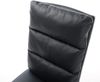 Freischwinger Pela-Flex Echt-Leder Schwarz Freischwinger flach Schwarz Taschenfederkern Bild 4