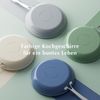 Keramik Bratpfannen Set 20/24/28 cm Induktion Pfanne Keramikpfanne Grün Bild 2