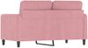 vidaXL 2-Sitzer-Sofa Rosa 120 cm Samt 359435 Bild 5