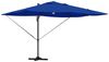 vidaXL Sonnenschirm mit LED-Lichtleisten Azurblau 351 x 250 x 253 cm 42003364 Bild 2
