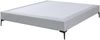 Doppelbett Lilla Textil 160x200 cm Hellgrau [en. casa] Bild 2