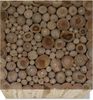 vidaXL Couchtisch Teakholz 50x50x35 cm 244555 Bild 3