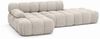 Kaiser Möbel Ecksofa modular mit Hocker, Sofa L-Form, Bouclé-Stoff Abriamo, Selia, Ecksofa mit Hocker, Modernes Design,Weiche, abgerundete Form,Hoher Sitzkomfort Bild 3