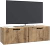 vidaXL Wandmontierter TV-Schrank Artisan-Eiche 98 x 31 x 30 cm 898734 Bild 3
