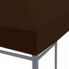 vidaXL Pavillondach 310 g / m² 3x4 m Braun 46625 Bild 3