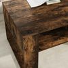 vidaXL Couchtisch Geräucherte Eiche 92 x 53 x 45 cm Holzwerkstoff 8000096 Bild 4