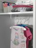 Kleiderschrank >CASAMI BRUGES< in Korpus Weiß / Front Gelb, Weiß u. Grün, MDF Bild 3