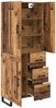 vidaXL Highboard mit Schubladen 2 pcs Altholz 69,5 x 34 x 180 cm 3415697 Bild 5