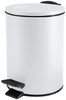 Treteimer Adelar - Weiß matt 3 Liter Bild 2