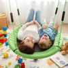 Relaxdays Nestschaukel Kinder Schaumstoffgriffe Bild 3