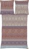 Fleuresse Mako-Satin Bettwäsche 135x200 Ornamente Paisley mystic rot 114128-14 Bild 4