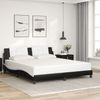 vidaXL Bettgestell mit LED ohne Matratze "Zadar" Schwarz und Weiß 180x200 cm 3214129 Bild 4