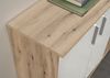 Kommode BC1040 Sideboard Evoke Eiche Nb. / Weiß ca, 80/84/35 cm Bild 4