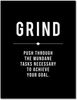 Poster Motivation Sprüche Erfolg · Schwarz Weiß · Deko Print ohne Rahmen - 50 x 70 cm / Grit Bild 3