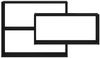 vidaXL Wandregal Eiche Schwarz 104x20x58,5 cm Holzwerkstoff 862418 Bild 5