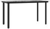 vidaXL 5-tlg. Garten-Essgruppe mit Kissen Hellgrau Poly Rattan 3212175 Bild 4