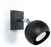 Wandleuchte, Schwarz, Beweglicher Spot Bild 3