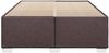 Bettgestell ohne Matratze, ohne Kopfteil, Stoff, Dunkelbraun, 140x200 cm Bild 4