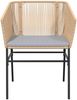 vidaXL 9-tlg. Garten-Essgruppe mit Kissen Braun Poly Rattan Glas 3334624 Bild 5