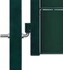 vidaXL Zauntor aus PVC und Stahl 100 x 81 cm Grün 145227 Bild 3